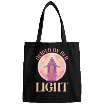 Discover Virgin Mary Guided By Her Light Bags