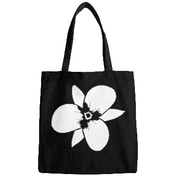 Discover White Beautiful Flower Spring Summer Nature Flower Bags