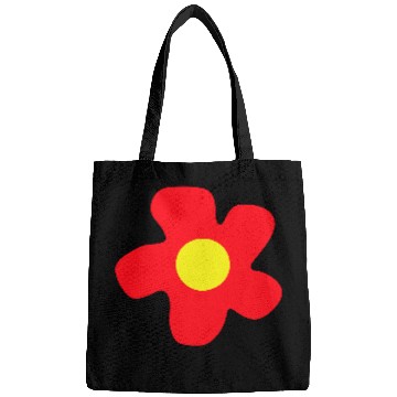 Discover Red Beautiful Flower Spring Summer Nature Flowers Bags