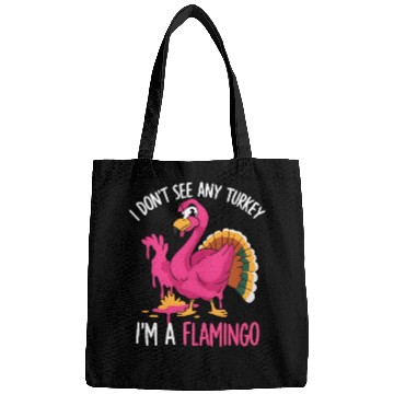 Discover Fun Flamingo Thanksgiving Themes Bags