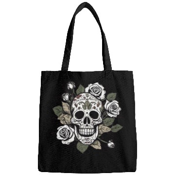 Discover Mystic Floral Skull Design Bags
