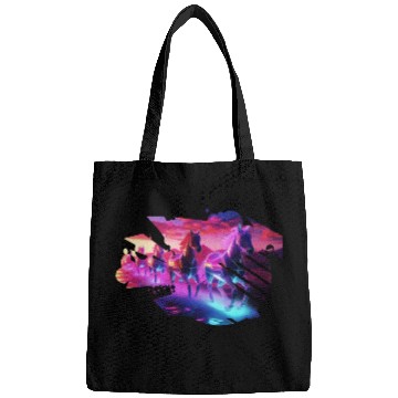 Discover Electric Herd - Synthwave Horses Bags
