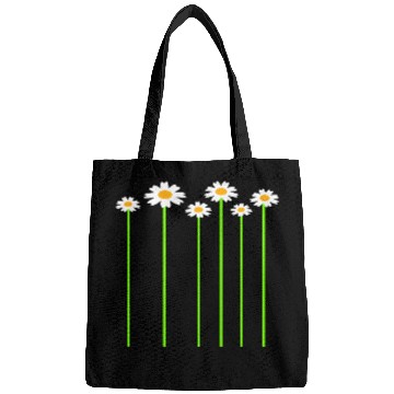 Discover Many Pretty Daisy Flowers Decorative Nature Design Bags