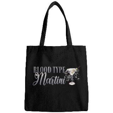 Discover Blood Type Martini Cocktail Bartender Bags