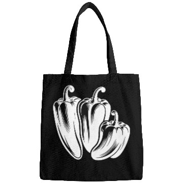 Discover Three Peppers Simple Vegetable Design Bags