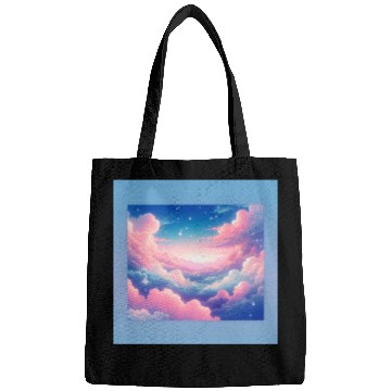 Discover pastel cloud Bags