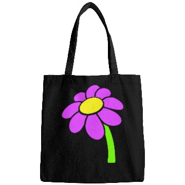 Discover Small Daisy Flower Purple Decorative Nature Design Bags