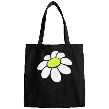 Discover Small Daisy Flower White Decorative Nature Design Bags