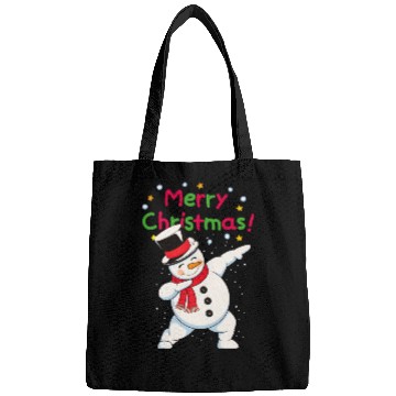 Discover Fun Dabbing Snowman Christmas Bags