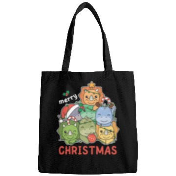 Discover Dinosaur Christmas Tree Merry Christmas Bags