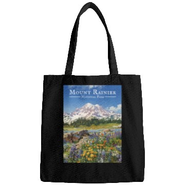 Discover Mount Rainier Paradise Meadows Bags