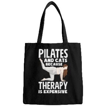 Discover Pilates And Cats Because Therapy Is Expensive Bags