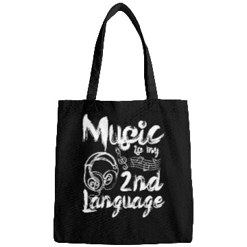 Discover Music is my 2nd language Bags