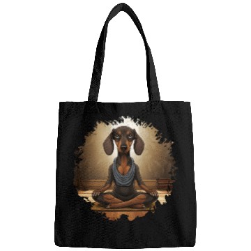 Discover Dachshund Yoga Bags