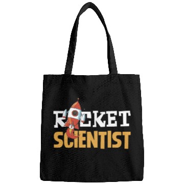 Discover Rocket Scientist Cute Cartoon Rocket Fun Bags