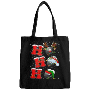 Discover Ho Ho Ho Billiards Santa Christmas Bags