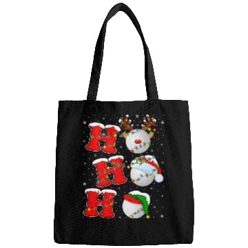 Discover Ho Ho Ho Golf Santa Christmas Bags