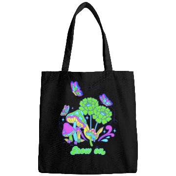Discover Grow on Psychedelic Green Bags