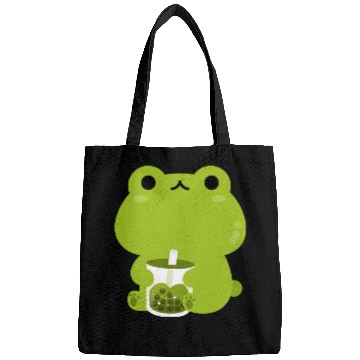 Discover Green Boba Frog Bags