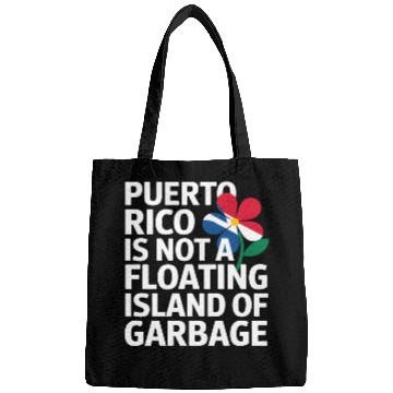 Discover Puerto Rico Pride Bold Awareness Statement Bags