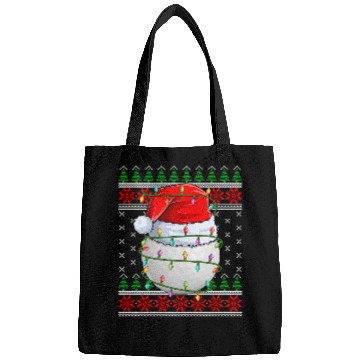 Discover Golf Ugly Christmas Santa Hat Bags