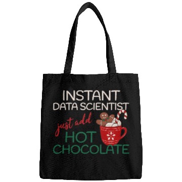 Discover Data Scientist xmas just add hot Chocolate Bags