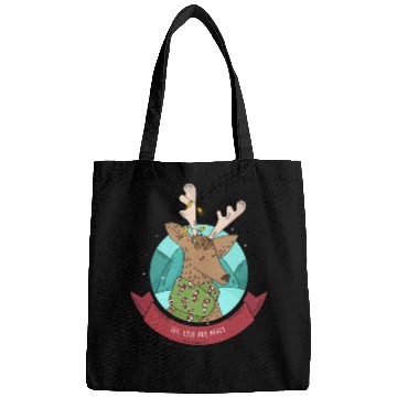 Discover Cozy Reindeer Christmas Cheer Bags