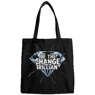 Discover Be The Change and Be Brilliant Bags