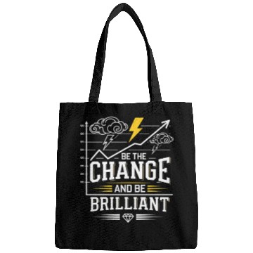 Discover Be The Change and Be Brilliant Bags