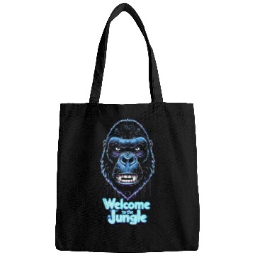 Discover Neon Gorilla Welcome to the Jungle Bags