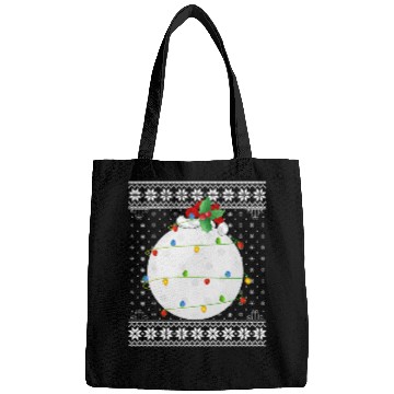 Discover Hockey Player Ugly Christmas Bags