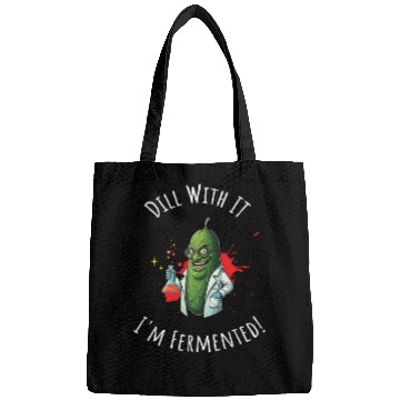 Discover Best pickle lover, mad scientist Bags design