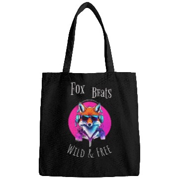 Discover fox beat fox theme Bags design