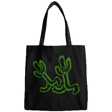 Discover 2 Happy Cacti Race Legs Run Fast Two Friends Team Bags