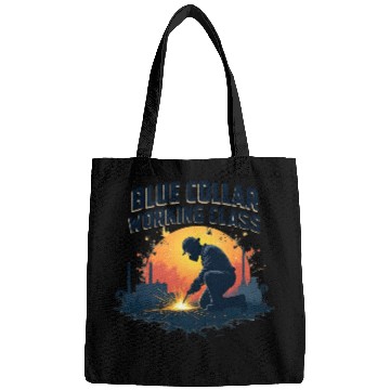 Discover Proud Blue Collar Working Class Welding Bags