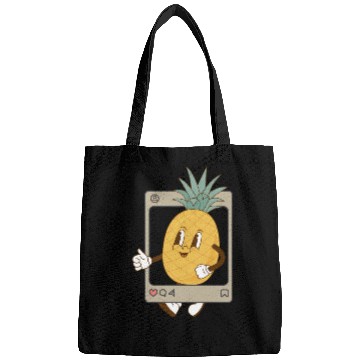 Discover pineapple funny Bags