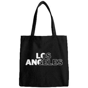 Discover Los Angeles Black n White Bags