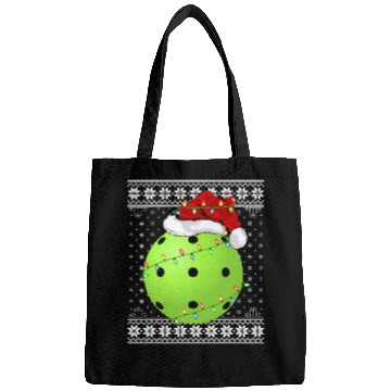 Discover Pickleball Player Ugly Christmas Bags
