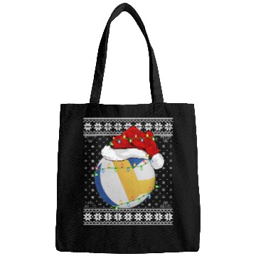 Discover Volleyball Player Ugly Christmas Bags