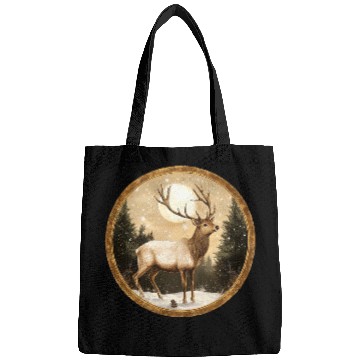 Discover Deer Christmas / Santa Claus deer Bags