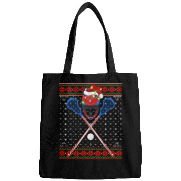 Discover Lacrosse Player Christmas Bags