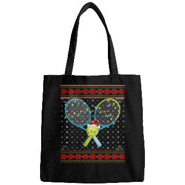 Discover Tennis Player Christmas Bags