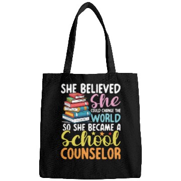 Discover She Became A School Counselor for a School Bags