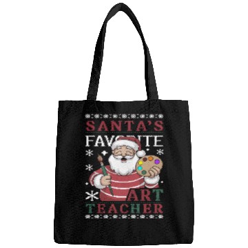 Discover Santa's Favorite Art Teacher Bags