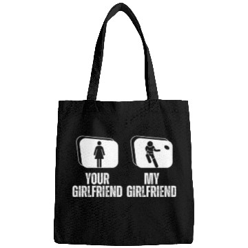 Discover Rugby Player Your Girlfriend My Girlfriend Proud Bags