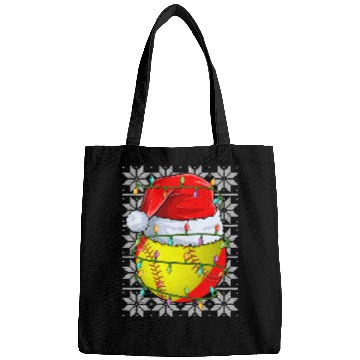 Discover Softball Christmas Lights Bags