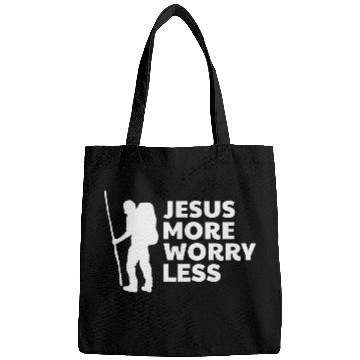 Discover Hiking - Jesus More, Worry Less Bags