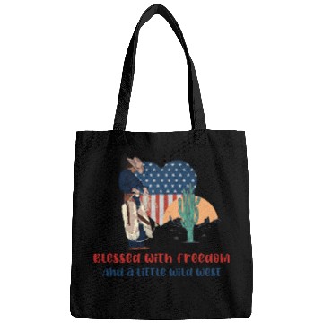 Discover Blessed with Freedom and a little Wild West Bags