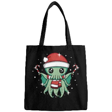 Discover Christmas Cthulhu Bags