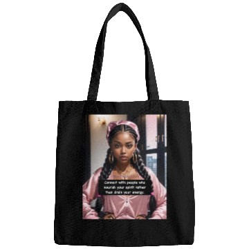 Discover Connect with Positive People Bags